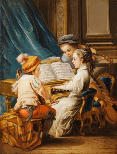 The Four Arts - Music by Carle van Loo