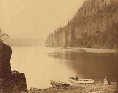 Cape Horn, Columbia River by Carleton E. Watkins
