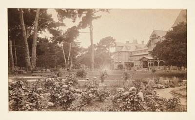 Hotel del Monte, Monterey, Rose Garden by Carleton E. Watkins