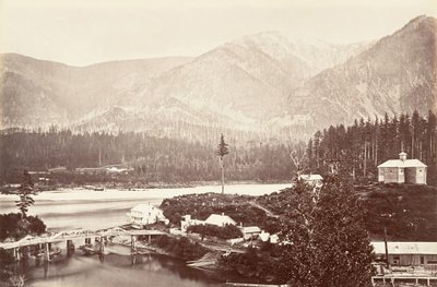 Cascades, Oregon by Carleton Emmons Watkins