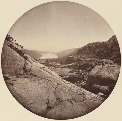 Donner Lake, California, c. 1860s by Carleton Emmons Watkins
