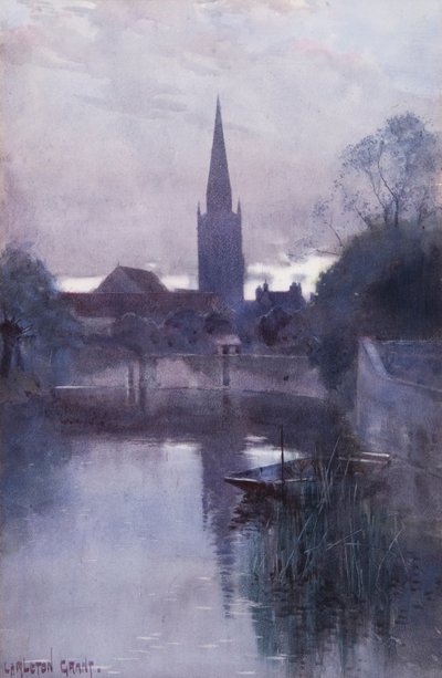 Salisbury at Dusk by Carleton Grant