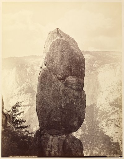 Agassiz Column, Near Union Point by Carleton Watkins