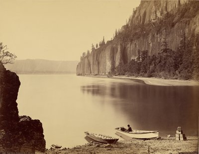 Cape Horn, Columbia River, Oregon by Carleton Watkins