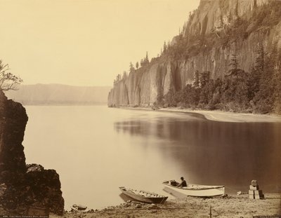 Cape Horn, Columbia River, Oregon by Carleton Watkins