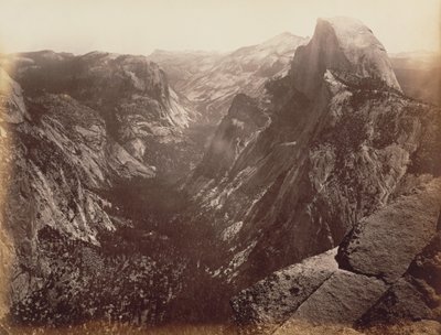 Half Dome from Glacier Point by Carleton Watkins