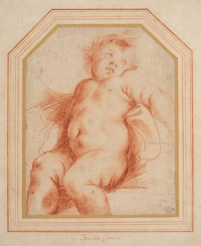 Nude Infant by Carlo (attr. to) Cignani
