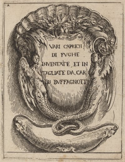 Frontispiece by Carlo Antonio Buffagnotti