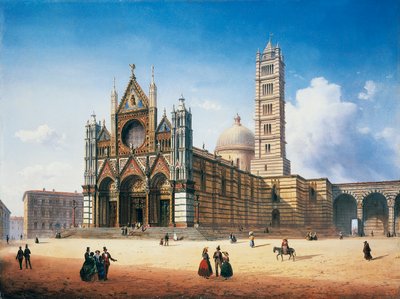 Cathedral of Siena by Carlo Bossoli