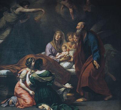 Nativity of Mary by Carlo Cignani