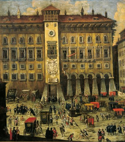 Vicaria Courthouse, Naples, Italy by Carlo Coppola