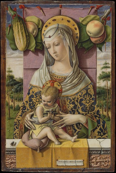 Madonna and Child, ca. 1480 by Carlo Crivelli
