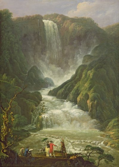 The Falls of Terni by Carlo Labruzzi