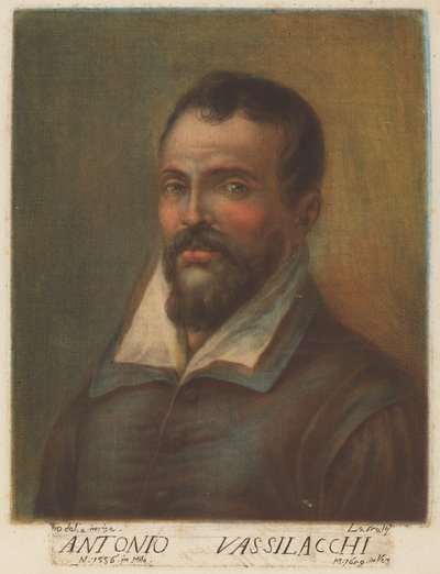 Antonio Vassilacchi, 1789 by Carlo Lasinio