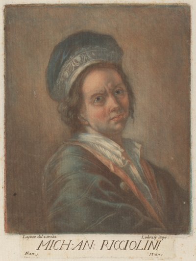Michelangelo Ricciolini by Carlo Lasinio