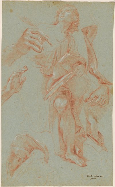 Studies of Saint James the Greater by Carlo Maratta