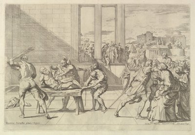 Martyrdom of St. Andrew by Carlo Maratta or Maratti