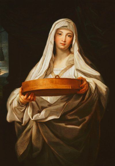 The Vestal Tuccia by Carlo Maratta or Maratti