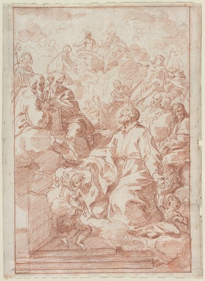 Vision of St. Philip Neri by Carlo Maratti
