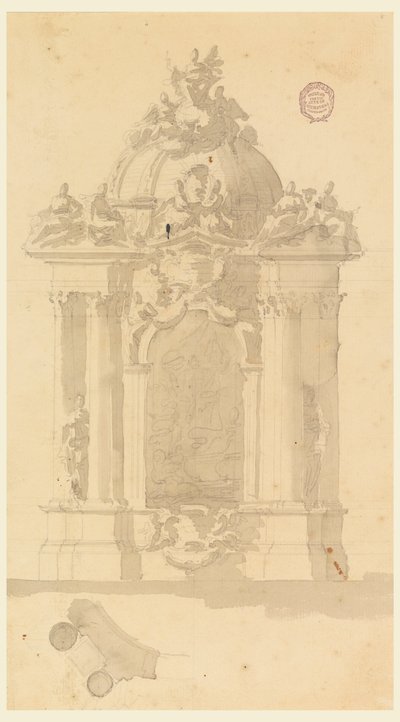 Design for an Altar by Carlo Marchionni