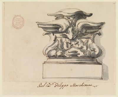 Design for an Ornament by Carlo Marchionni
