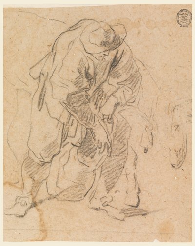 Peasant with Bag by Carlo Marchionni