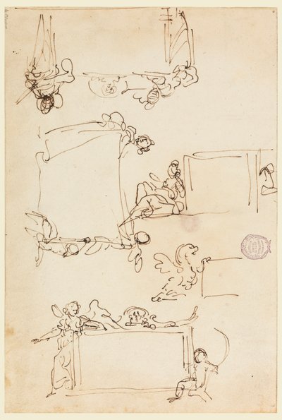 Sketches for a Tablet by Carlo Marchionni
