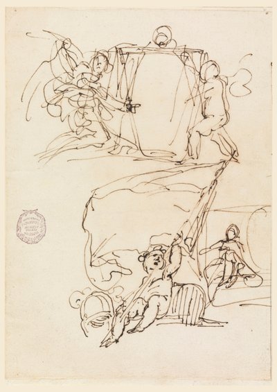 Three Sketches by Carlo Marchionni