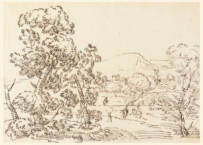 Wooded Landscape by Carlo Marchionni