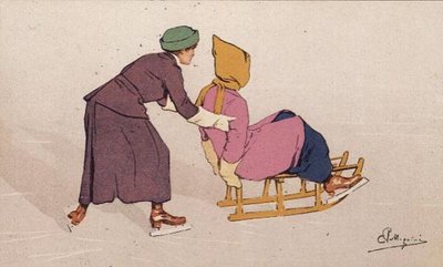 A Helping Hand by Carlo Pellegrini