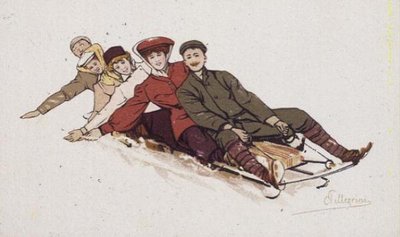 Rounding a turn by Carlo Pellegrini