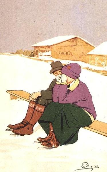 The Crying Skater by Carlo Pellegrini