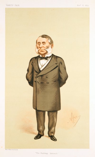 The Railway Interest by Carlo Pellegrini