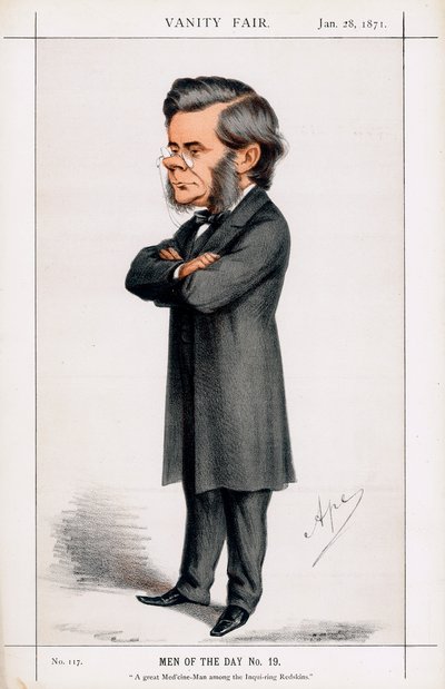 Thomas Henry Huxley, British biologist by Carlo Pellegrini