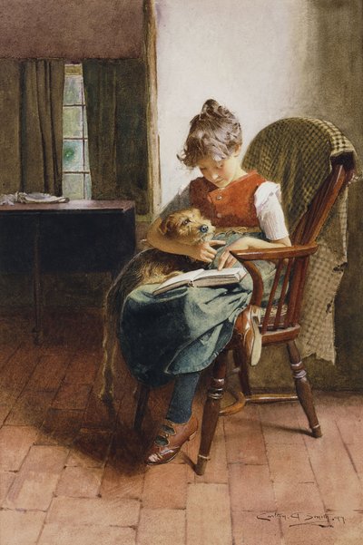 The First Lesson by Carlton Alfred Smith