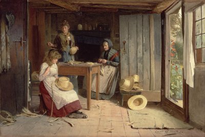 The Straw Plaiters by Carlton Alfred Smith