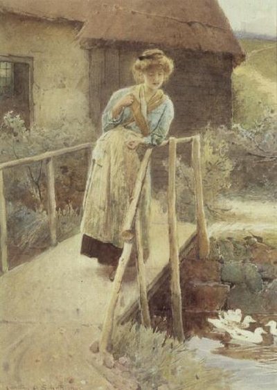 Watching the Ducks by Carlton Alfred Smith