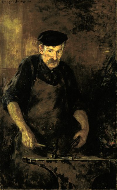The Blacksmith, 1909 by Carroll Beckwith