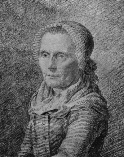 Portrait of Mother Heiden by Caspar David Friedrich