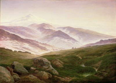 Reisenberg, The Mountains of the Giants by Caspar David Friedrich