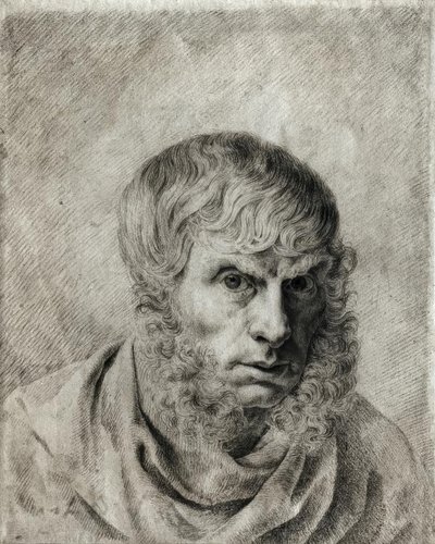 Self-Portrait by Caspar David Friedrich