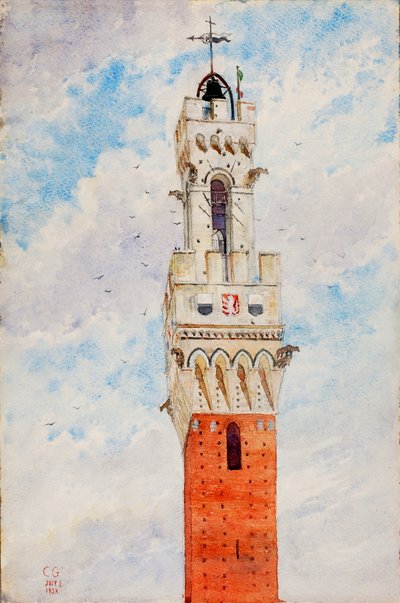 Bell Tower, Italy by Cass Gilbert