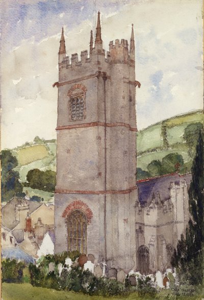 Church Tower, Marldon by Cass Gilbert