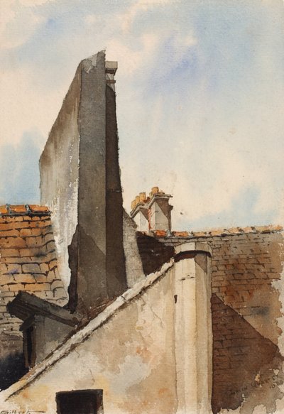 Latin Quarter, Paris by Cass Gilbert