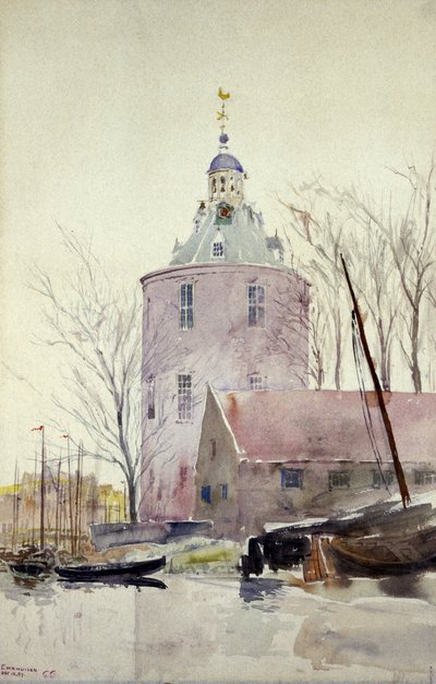Tower at Enkhuisen, Holland by Cass Gilbert
