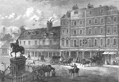 Charing Cross, 1750 by Cassell and Co