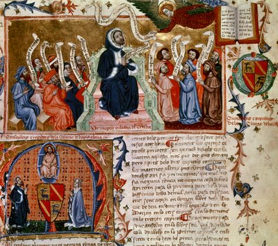 Fra Francesc Eiximenis (Girona,1330-Perpignan,1409) by Catalan School