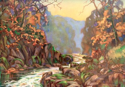 On the Dargle, County Wicklow, Ireland, 1924-1926 by Catharine Chamney