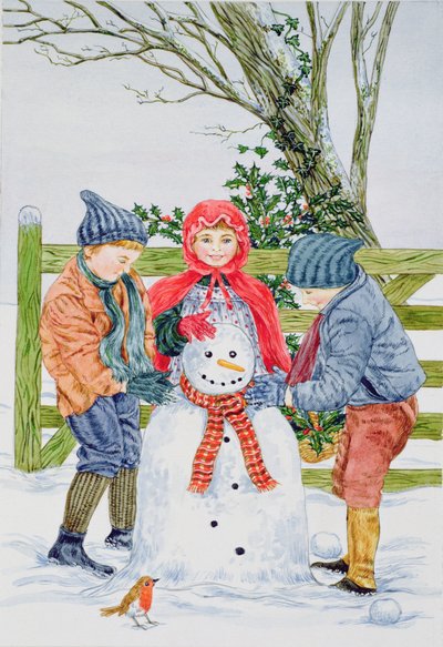 Building a Snowman by Catherine Bradbury