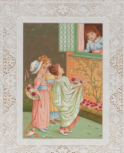 Valentine, ca. 1880 by Catherine Greenaway